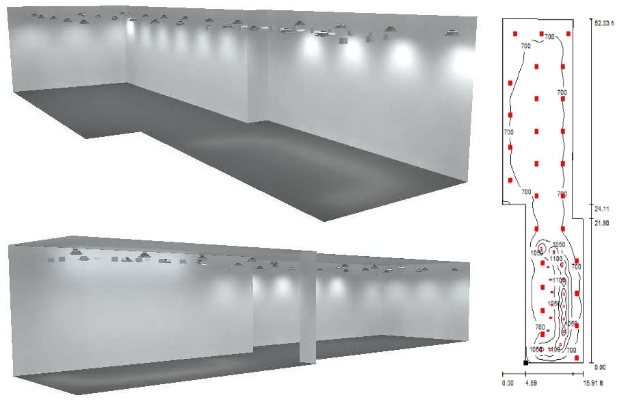 Dialux Lighting Simulation